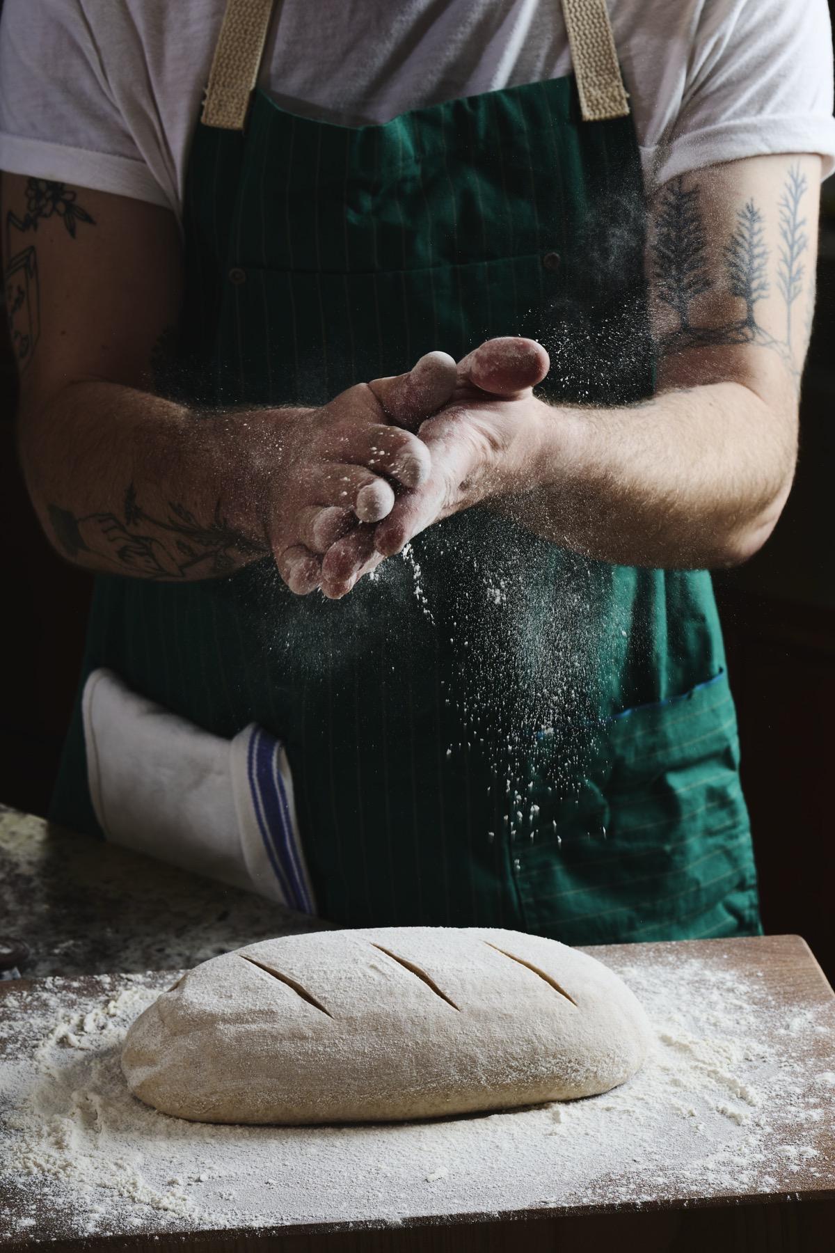 Flour preparation