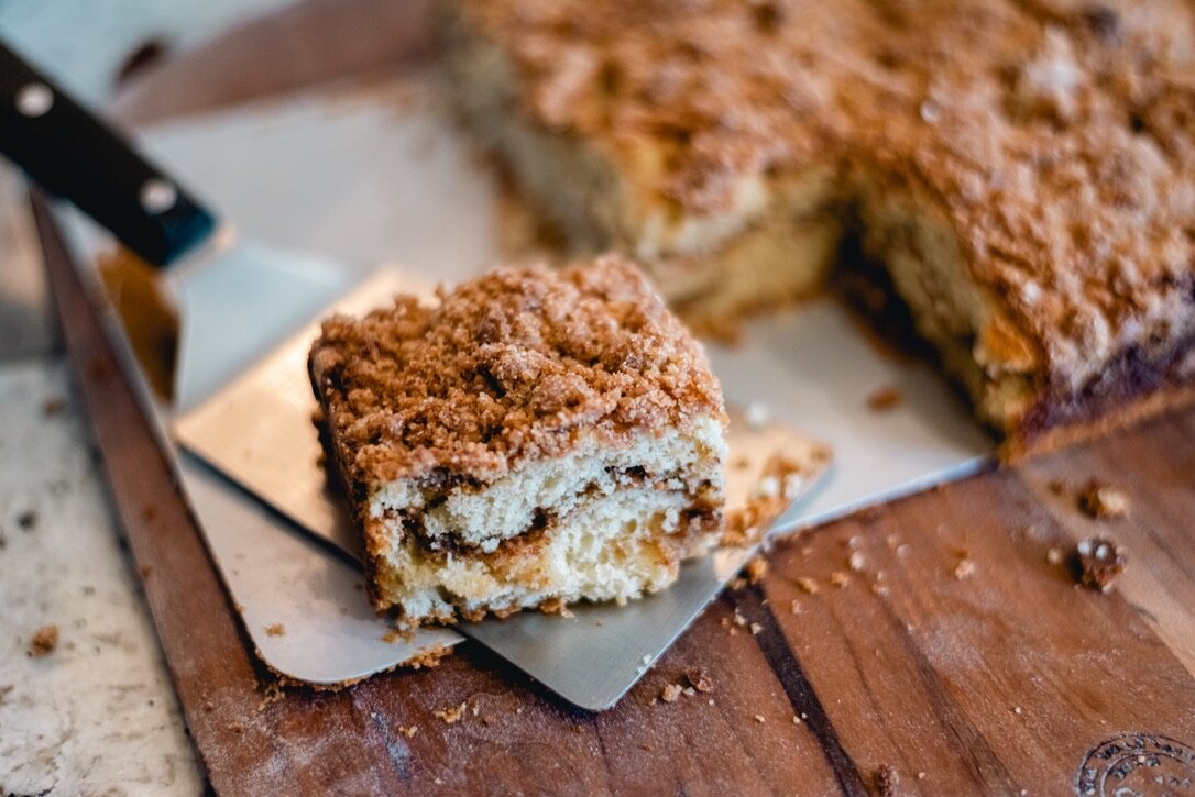 Cinnamon Streusel Coffee Cake